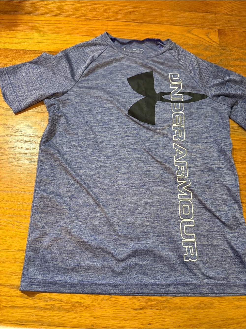 Under Armour Blue Short Sleeve Logo Graphic Tee
